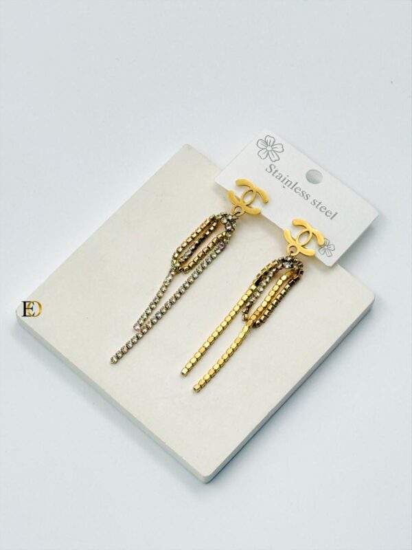 Trendy Stainless Earrings - Image 2