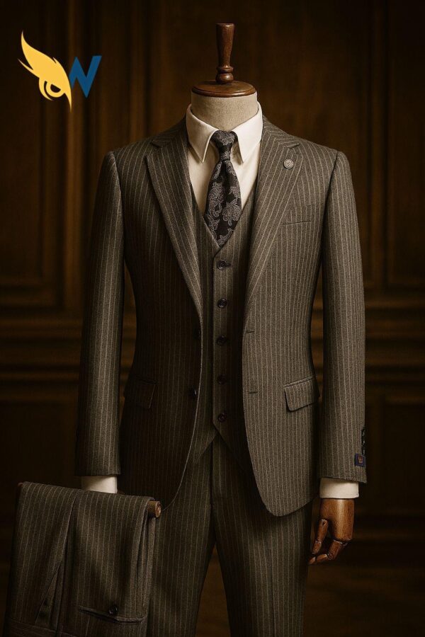 Striped Men Suits