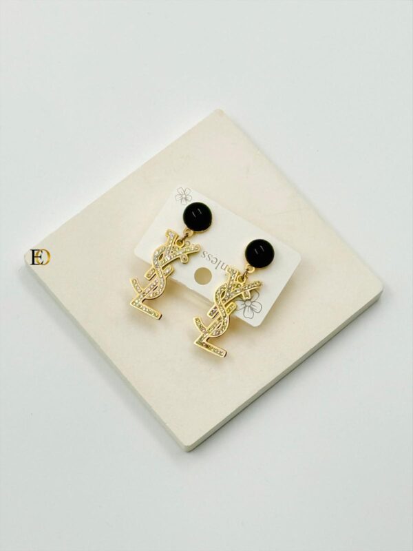 Ysl Earrings Stainless