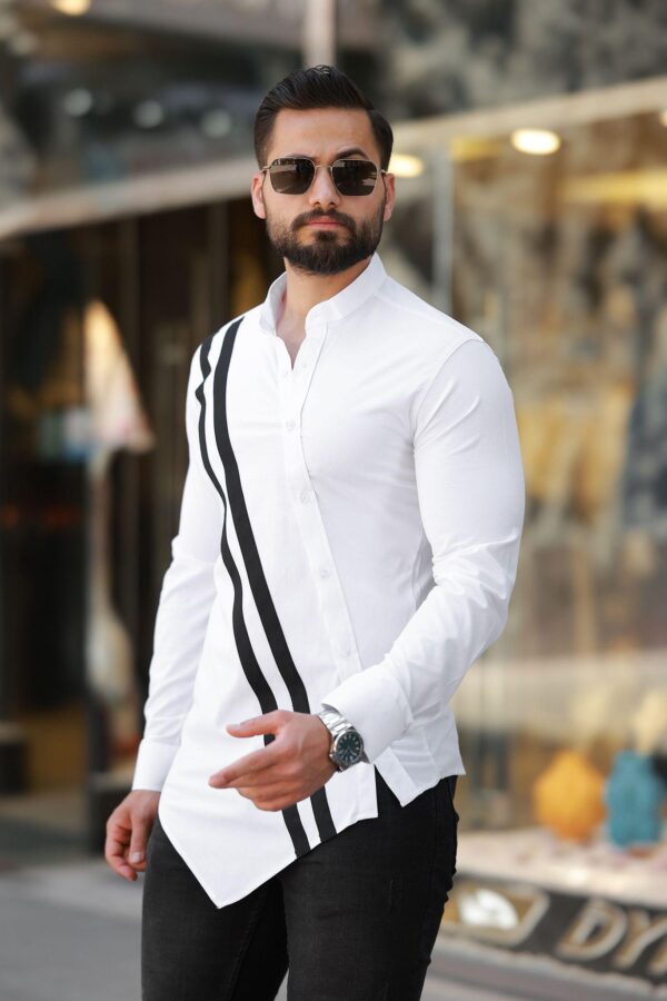 Stripped Slim Fit Shirts