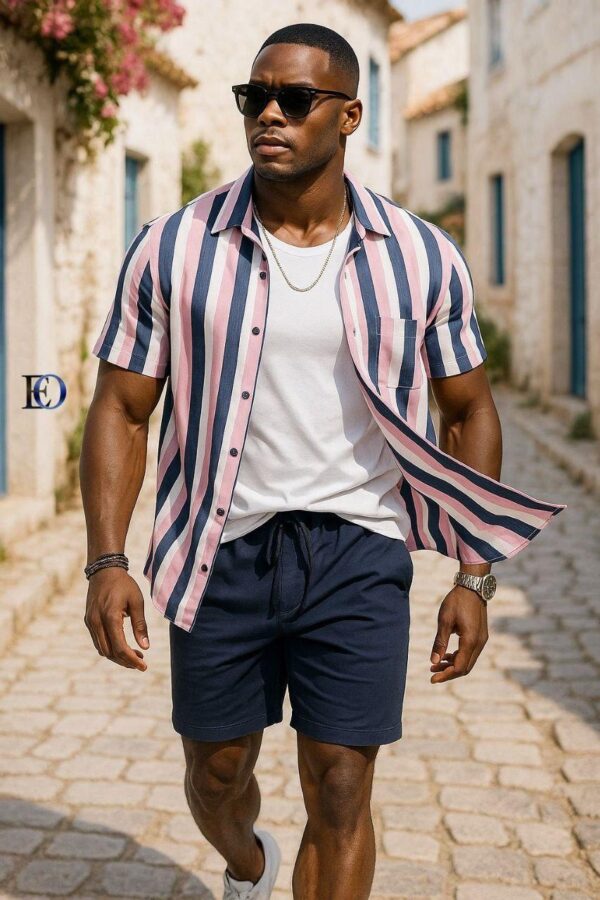 Striped Men 3pcs Set - Image 6