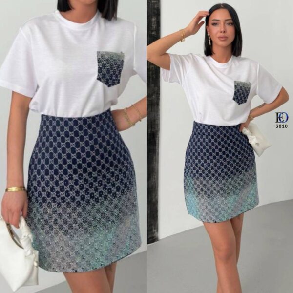 GG Ladies Skirt and T-shirt set
