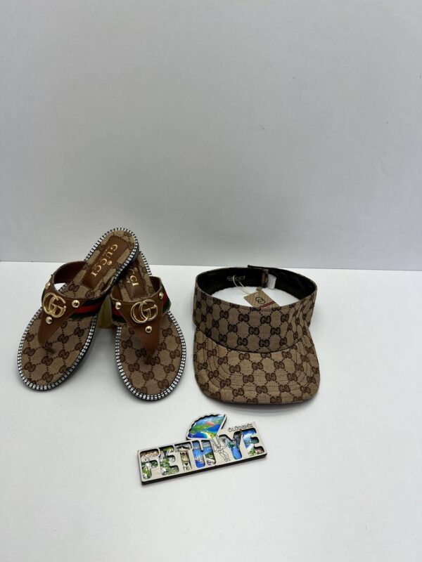 Gucci Hat And Sandal