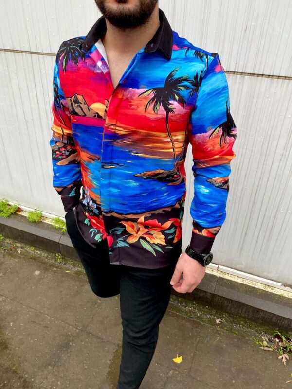 On The Beach Slimmy Shirt