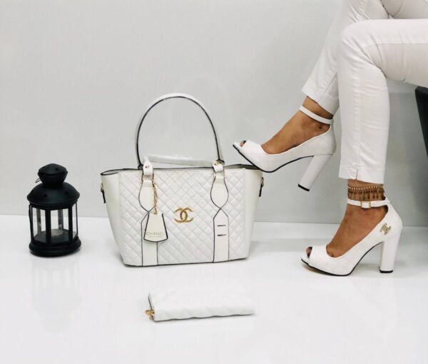 White Chanel Set