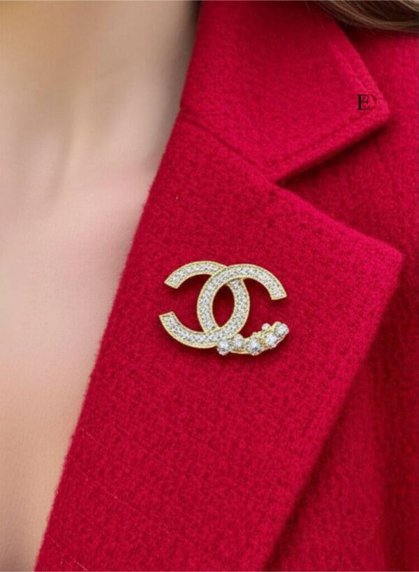 Classic Zircon Brooch
