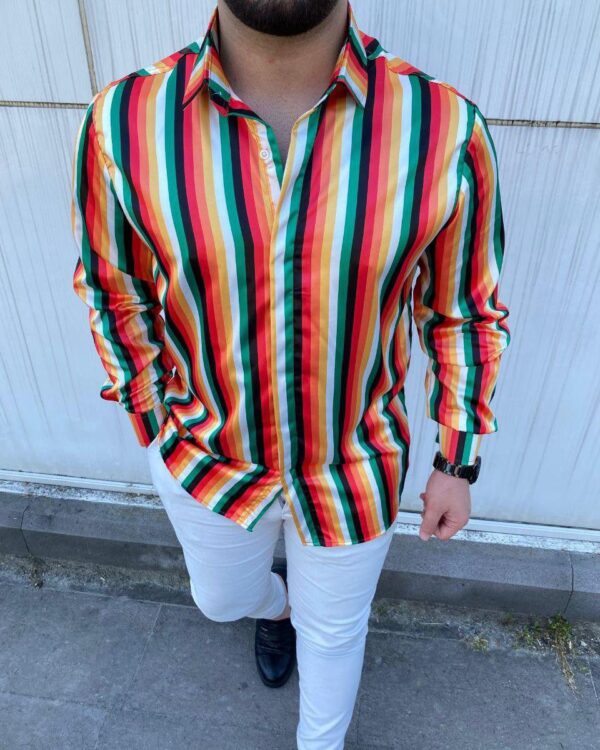 Striped Slim Fit Shirt